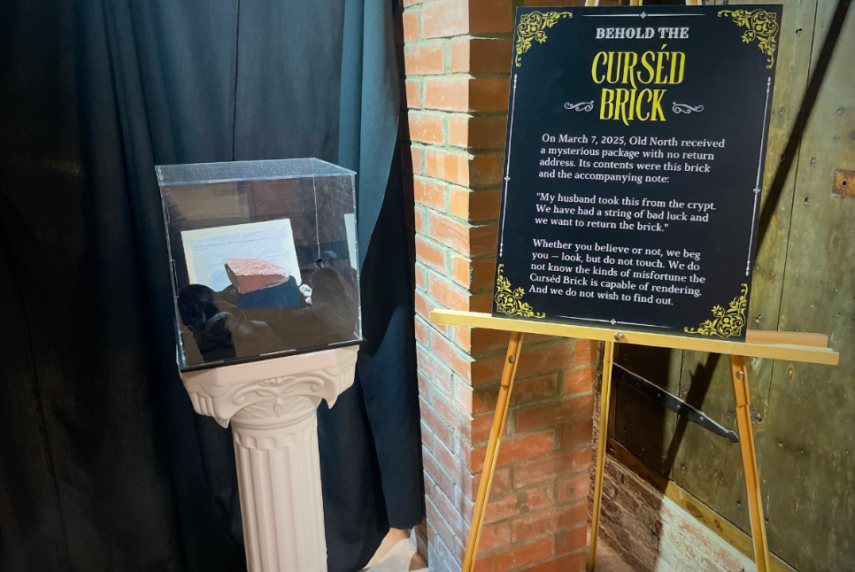 “The Cursed Brick” Returns to Old North Church!