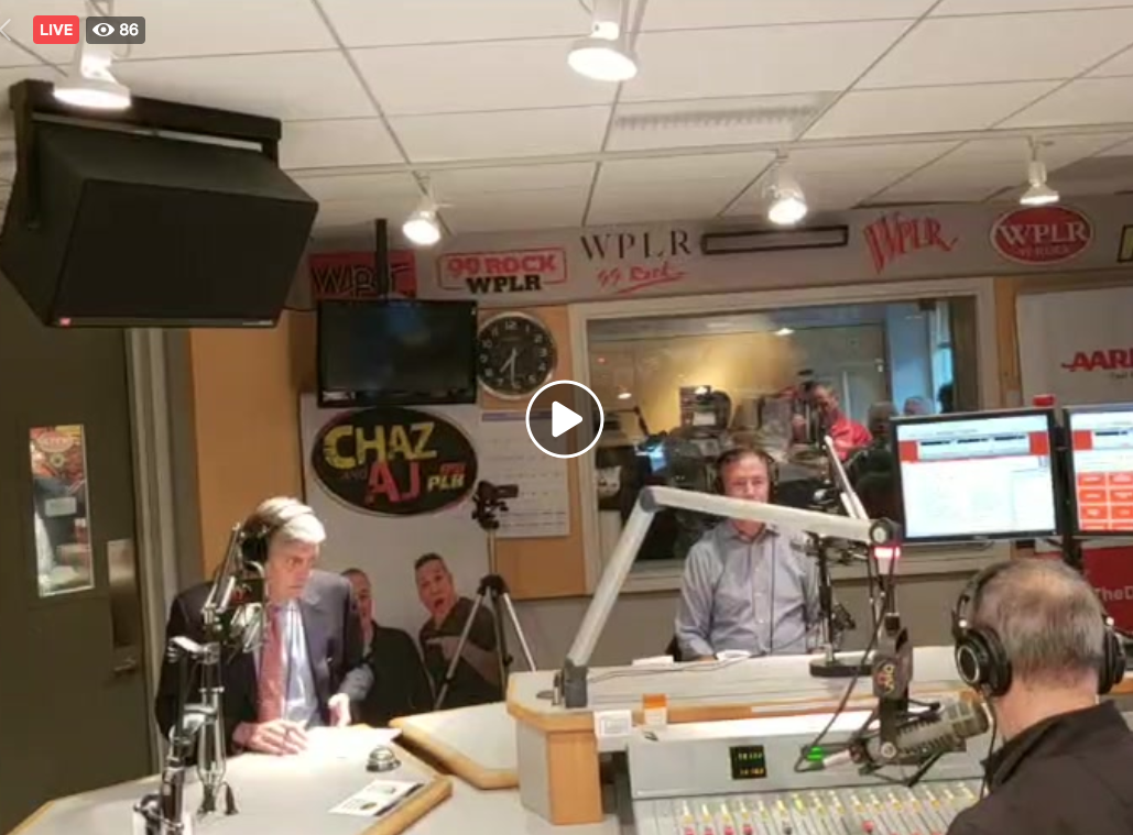 Watch the final gubernatorial debate LIVE on Chaz & AJ