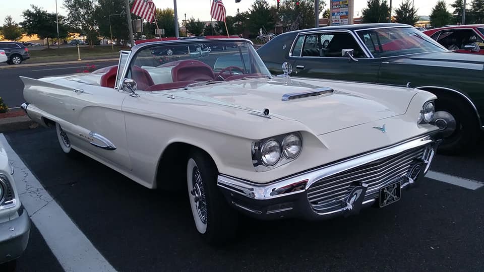 AJ’s Car of the Day: 1960 Ford Thunderbird ( “Squarebird” ) Convertible