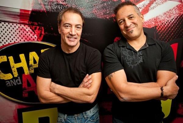 Today on Chaz & AJ: Paul Mecurio in Studio!!