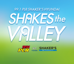 99.1 PLR Shaker’s Hyundai Shakes the Valley