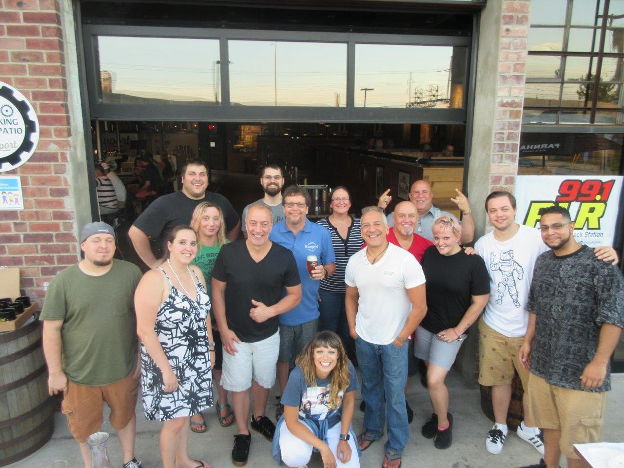 Chaz and AJ Monthly Meal at Brewport 8/20/19