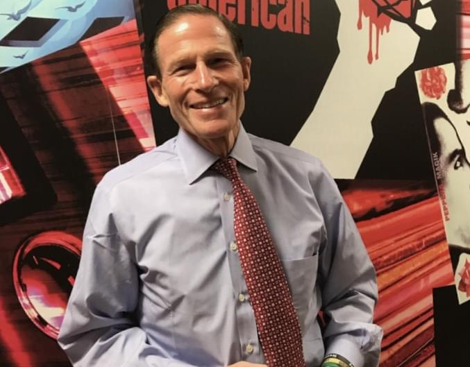 PODCAST – Monday, February 24: Senator Blumenthal Stops By, Why Are You At Court Today, And Hear Our “Singing” Voices