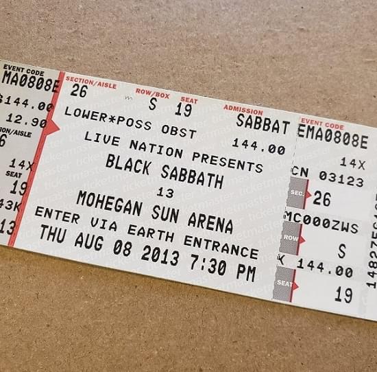 Throwback Concert: Black Sabbath at Mohegan Sun 2013