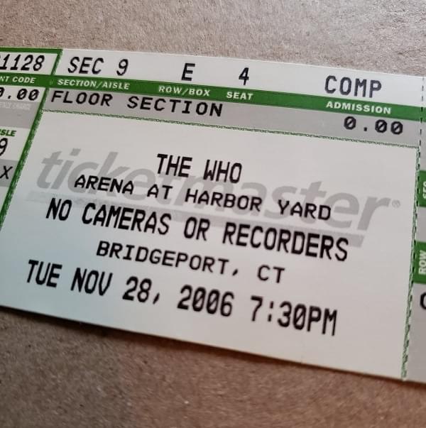 Throwback Concert: The Who at Arena at Harbor Yard 2006