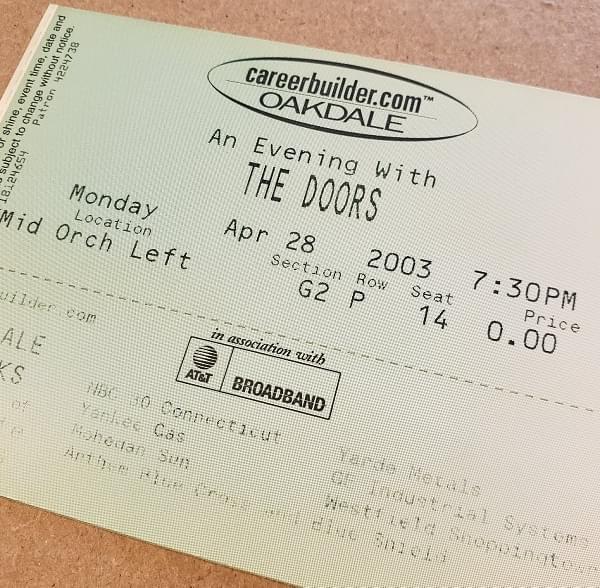 Throwback Concert: The Doors of the 21st Century at Toyota Oakdale Theatre 2003