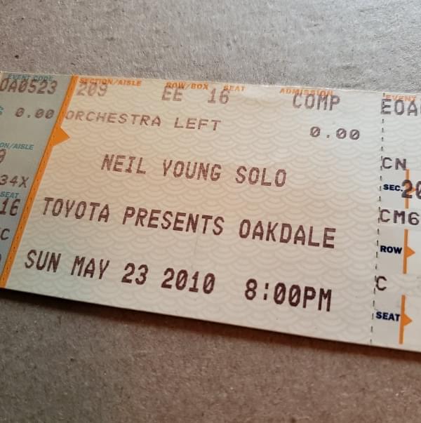 Throwback Concert: Neil Young at Toyota Oakdale Theatre 2010