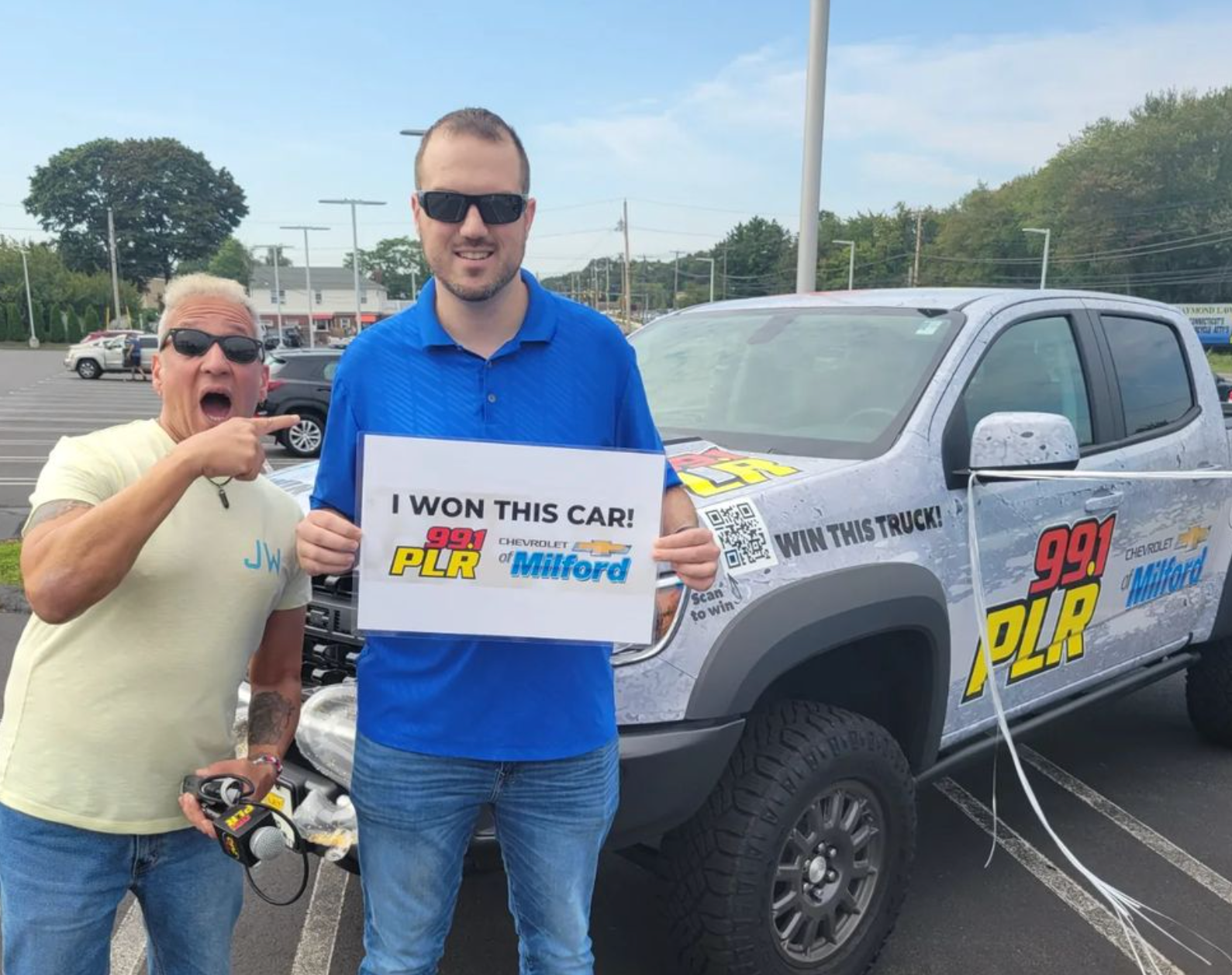 Congrats to our PLR Chevrolet of Milford Town Invasion Grand Prize Winner￼￼