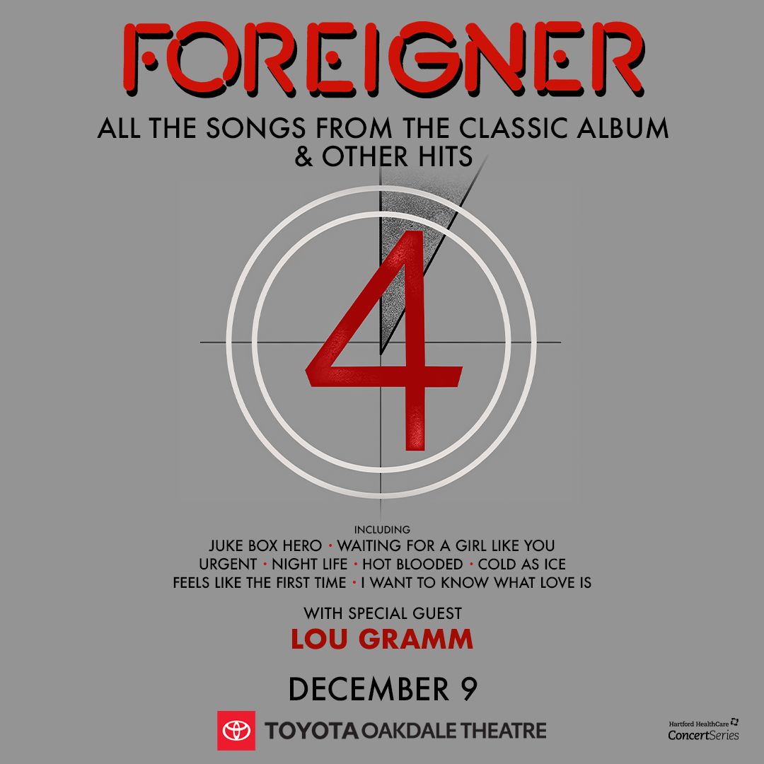 Win tickets to Foreigner with Lou Gramm