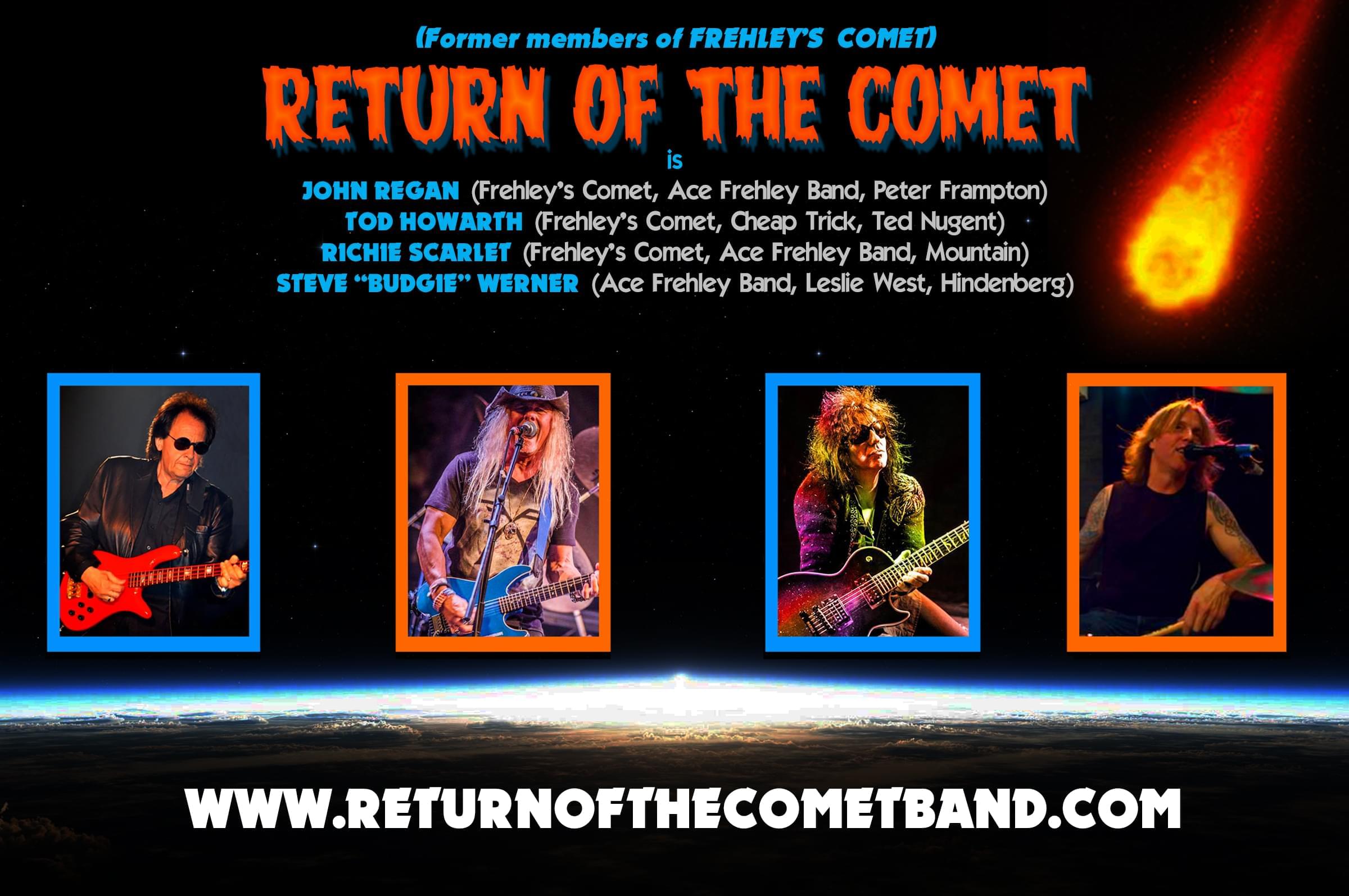 Return Of The Comet’s John Regan