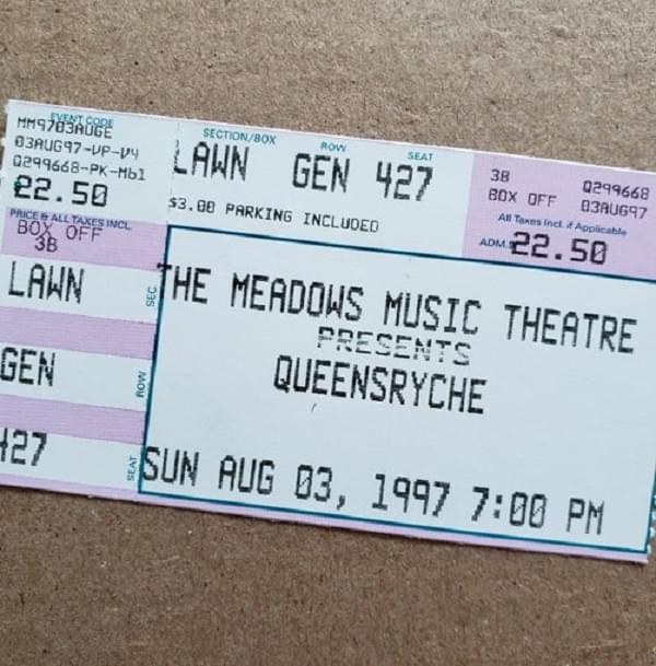 Throwback Concert: Queensrÿche at Meadows Music Theatre 1997