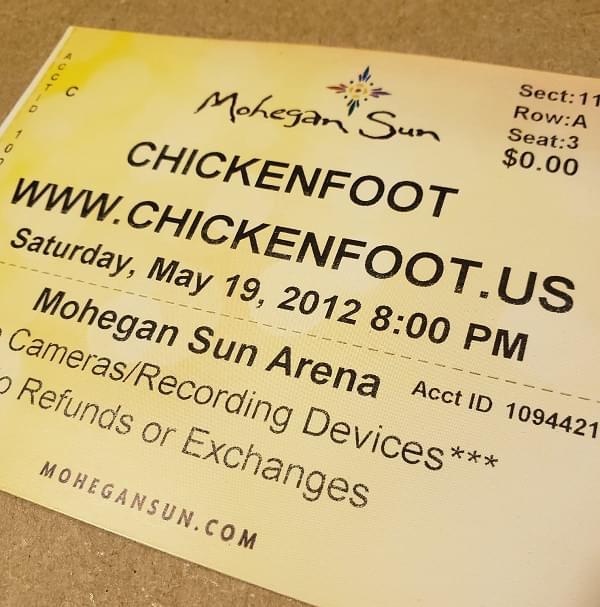 Throwback Concert: Chickenfoot at Mohegan Sun Arena 2012