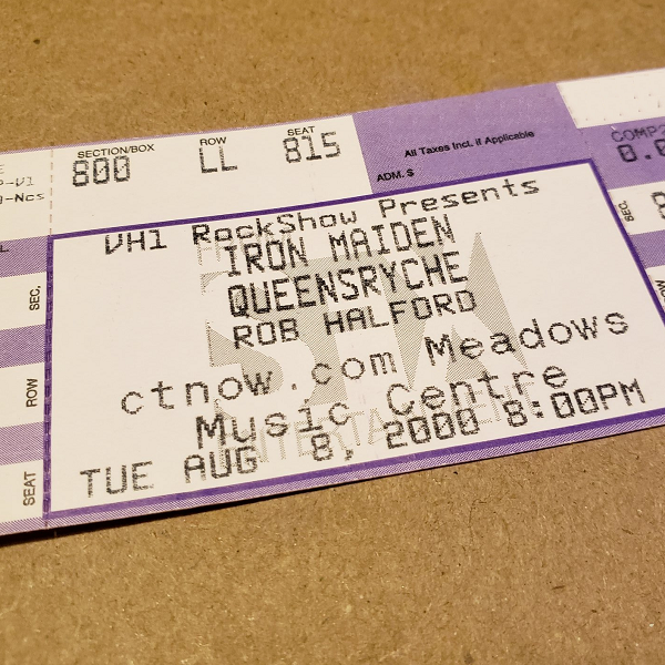 Throwback Concert: Iron Maiden at The XFINITY Theatre 2000