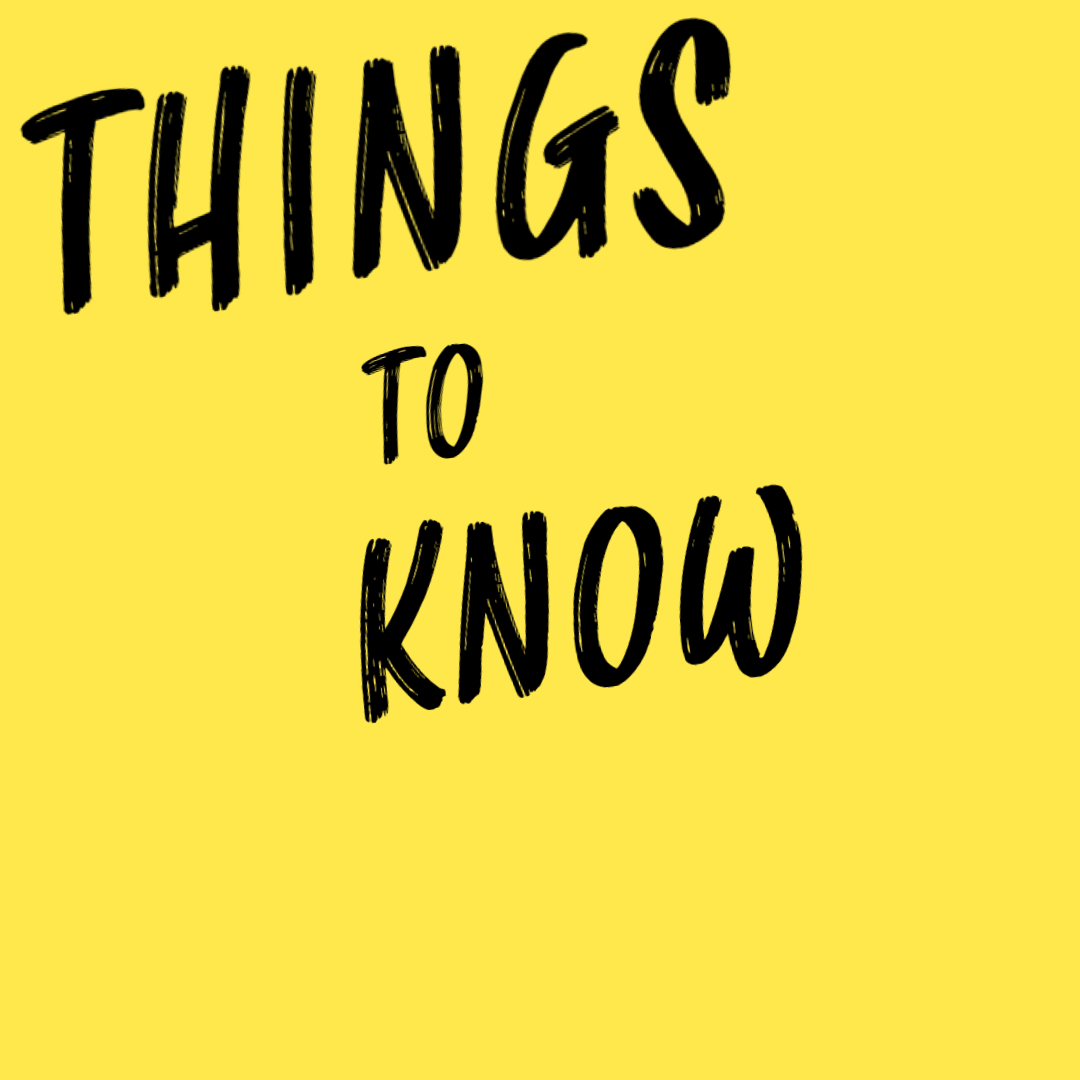 Things to Know: July 30th