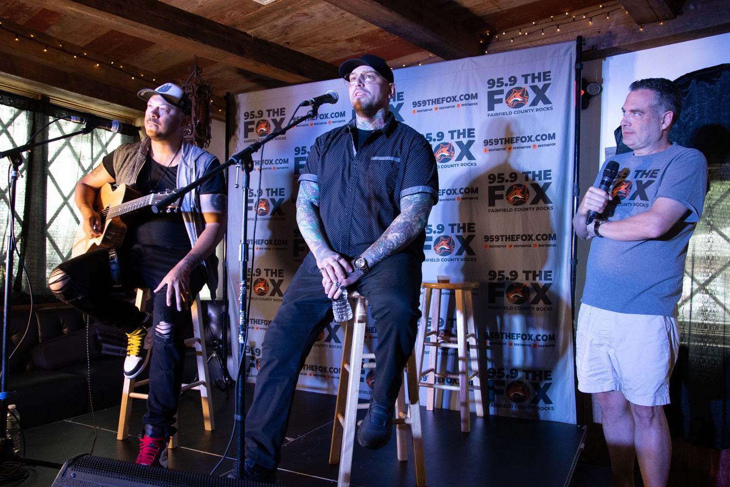 95.9 THE FOX Up Close with Bad Wolves at Little Pub