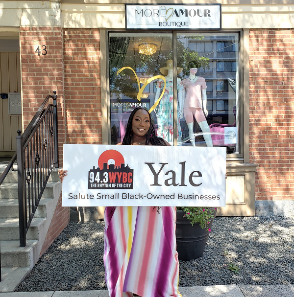 WYBC & Yale University salute More Amour Boutique