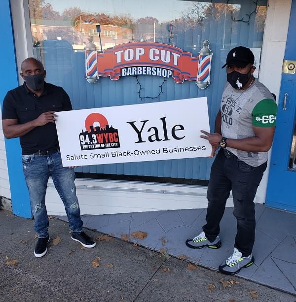 WYBC & Yale University salute Top Cut Barbershop