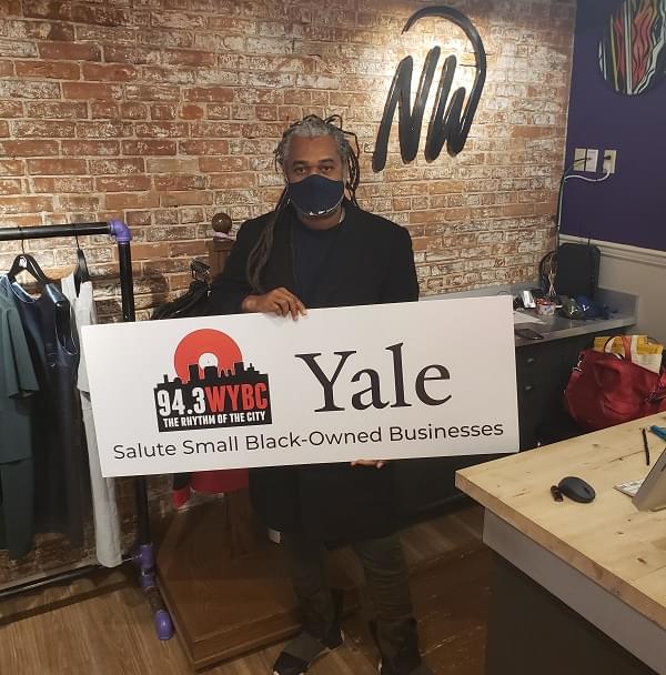 WYBC & Yale University salute Neville Wisdom Fashions