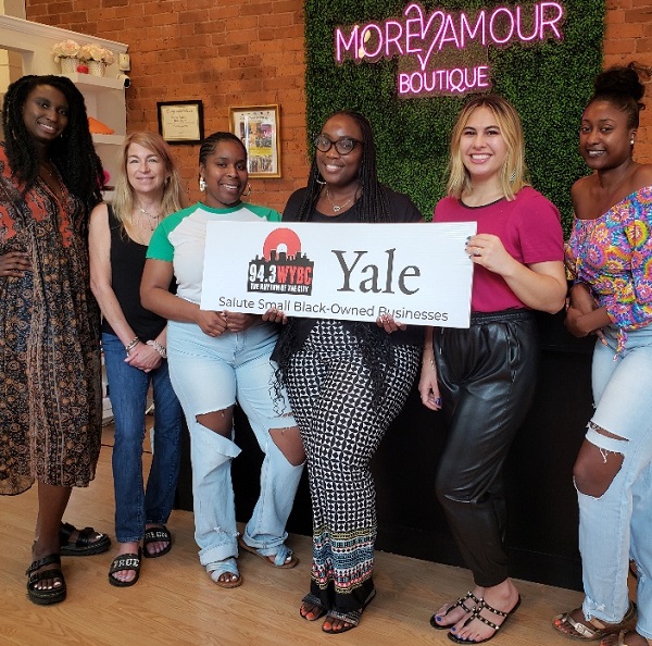 WYBC & Yale University salute More Amour Boutique