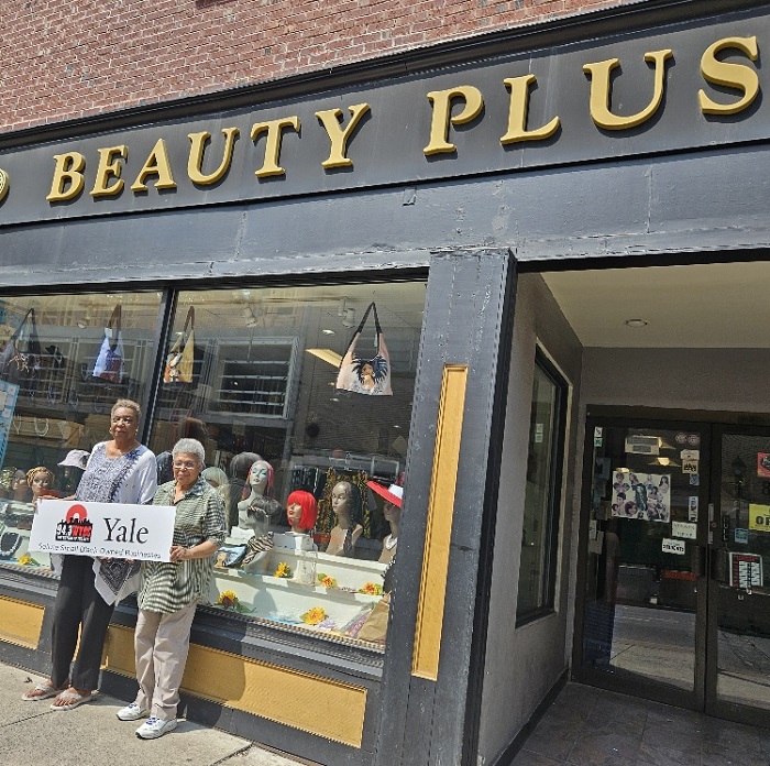 WYBC & Yale University salute Beauty Plus Beauty Supply