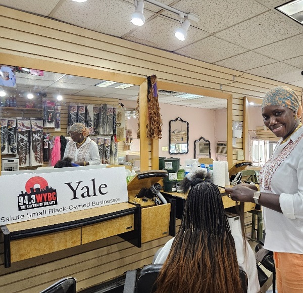 WYBC & Yale University salute KD African Hair Braiding