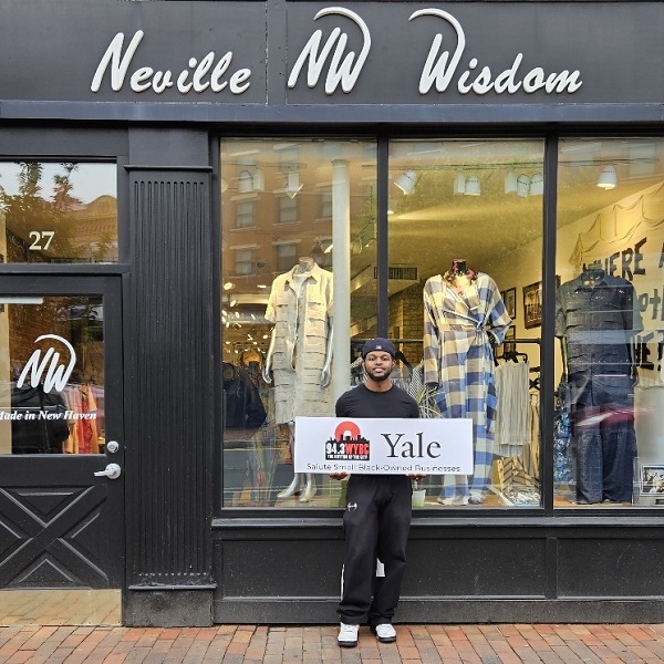 WYBC & Yale University salute Neville Wisdom’s Fashion Design Studio