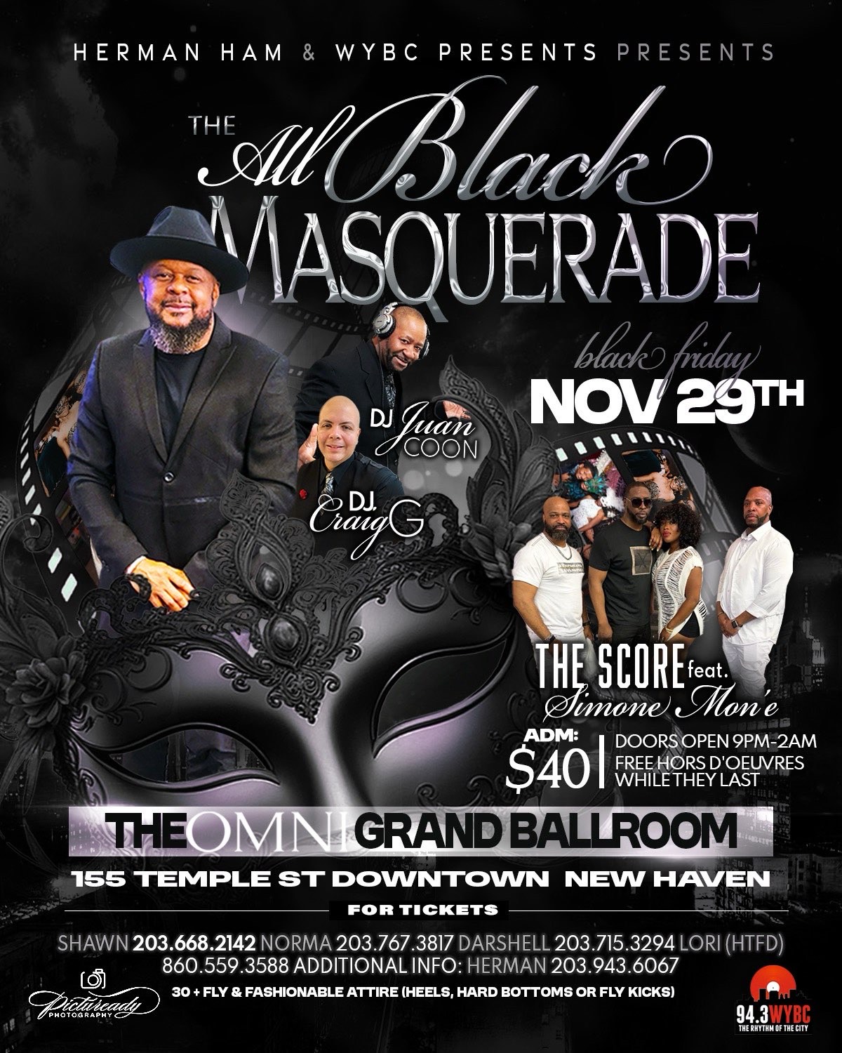 The All-Black Masquerade