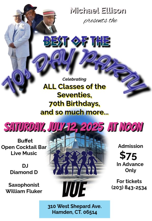 “THE BEST OF THE 70TH DAY” PARTY CELEBRATION! “THE BEST OF THE 70TH DAY” PARTY CELEBRATION!