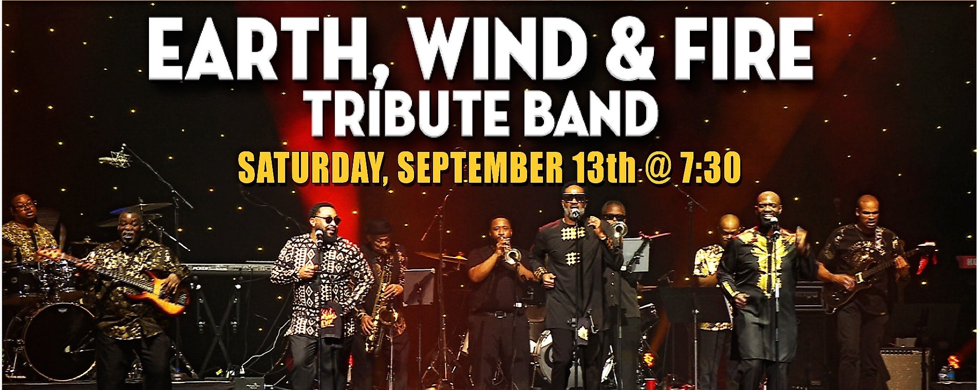 MILFORD PERFORMANCE CENTER PRESENTS:       EARTH, WIND & FIRE TRIBUTE BAND