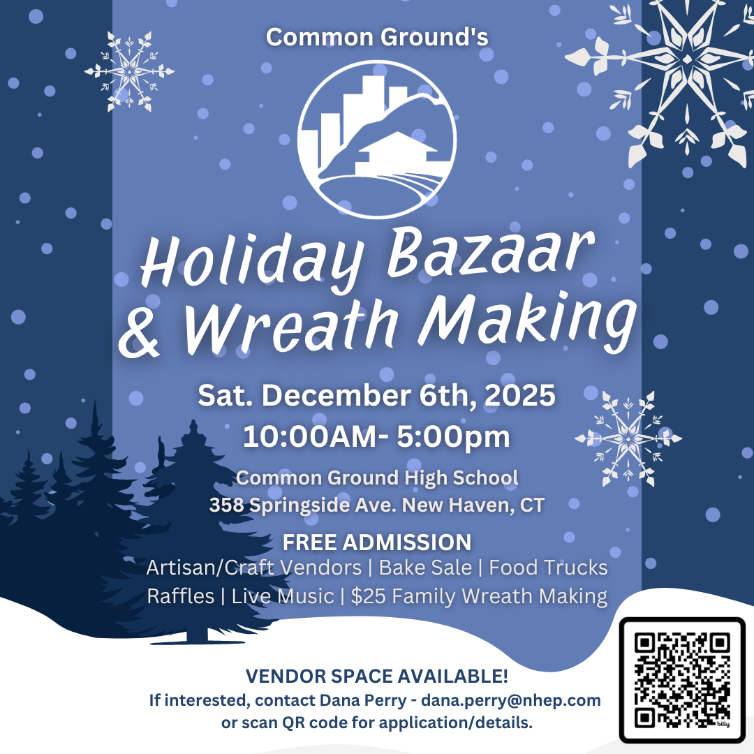 COMMON GROUND’S HOLIDAY BAZAAR & WREATH MAKING