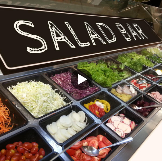 WEBE Morning Hack: Salad Bar for Pizza Topping