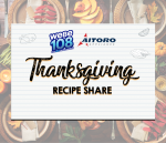 WEBE 108 Aitoro Appliance Thanksgiving Recipe Share 11/20/20  Karen from Milford!