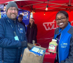 WATCH: WEBE108 Food Drive