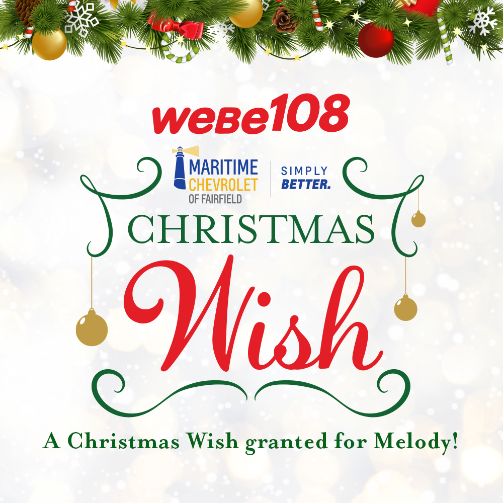 WEBE108 Maritime Chevrolet Christmas Wish GRANTED to Melody