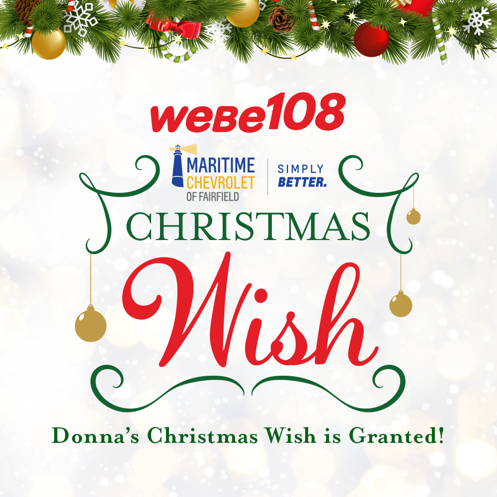 WEBE108 Maritime Chevrolet Christmas Wish GRANTED to Donna