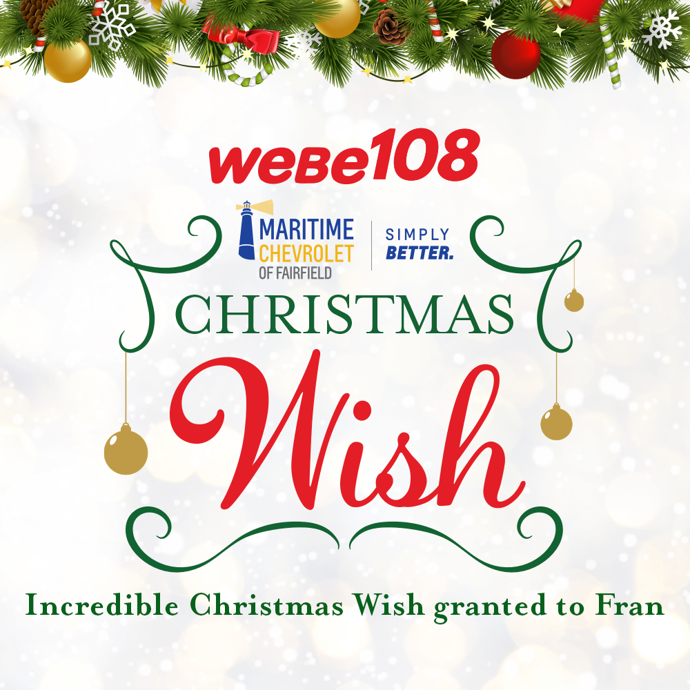 WEBE108 Maritime Chevrolet Christmas Wish GRANTED to Fran