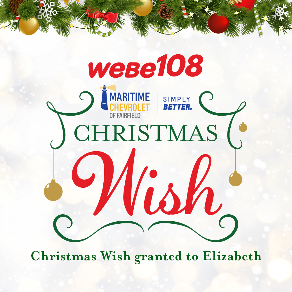 WEBE108 Maritime Chevrolet Christmas Wish GRANTED to Elizabeth