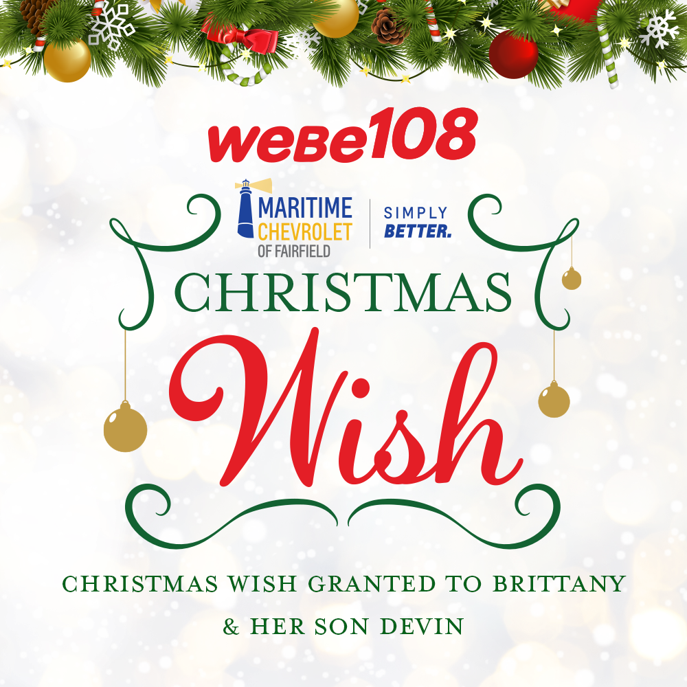 WEBE108 Maritime Chevrolet Christmas Wish granted to Brittany & her son Devin