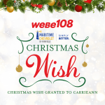 WEBE108 Maritime Chevrolet Christmas Wish granted to Carrieann