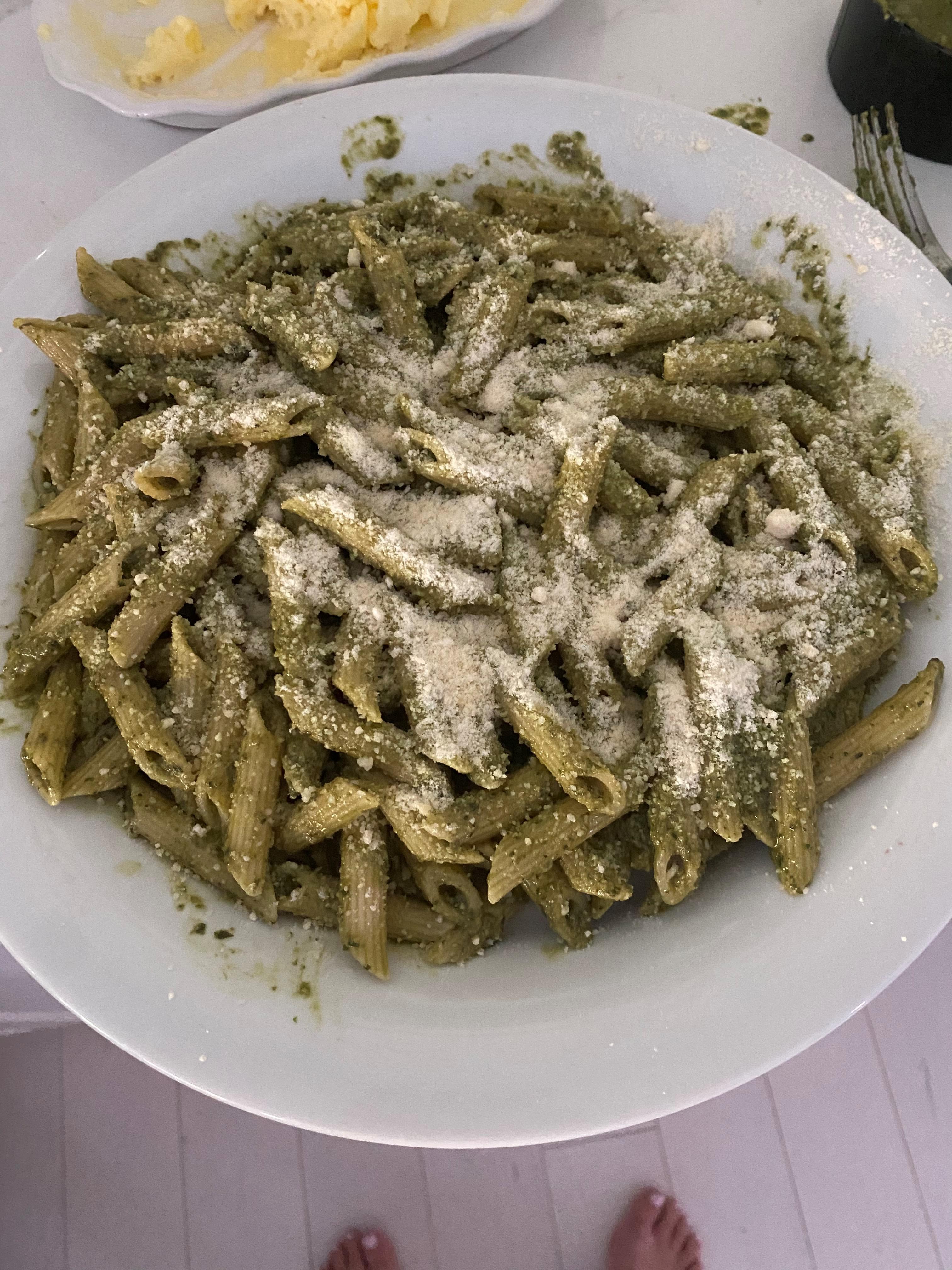 Cooking with Claud: Pesto