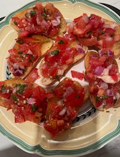 Cooking with Claud: Bruschetta