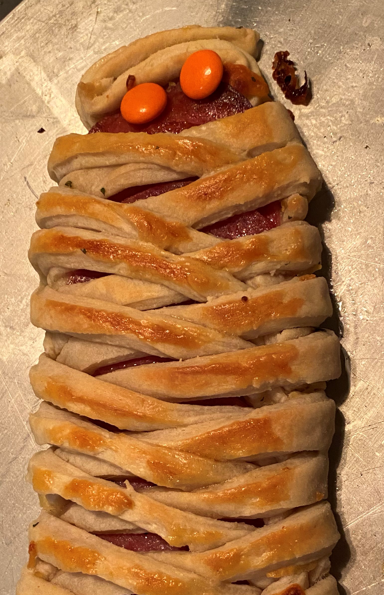 Cooking with Claud: Mummy Stromboli