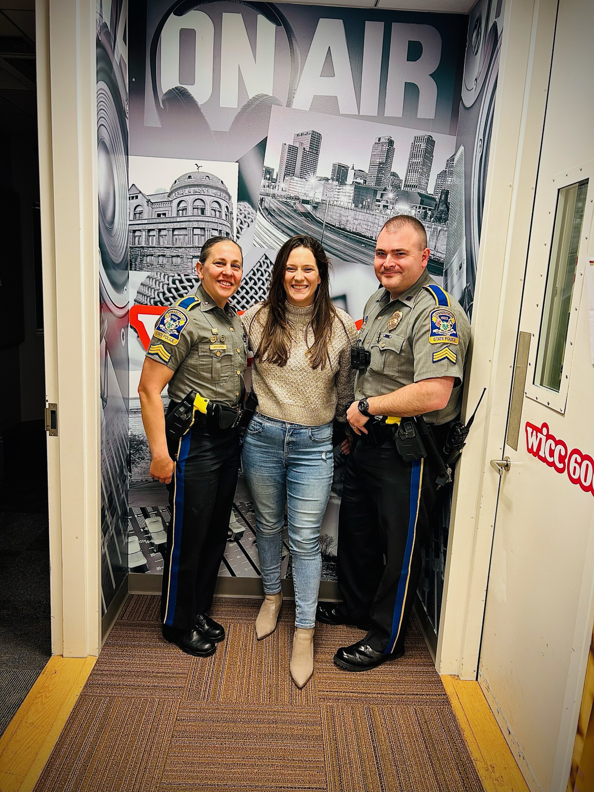 Melissa in the Morning: State Police in Studio