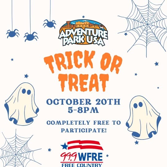 FREE TRICK OR TREATING at Adventure Park USA