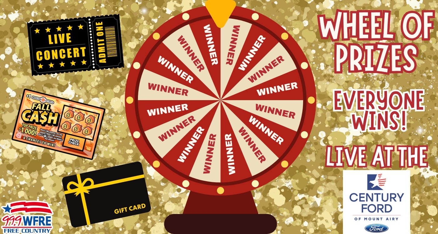 Wheel of Prizes LIVE at the Century of Mount Airy