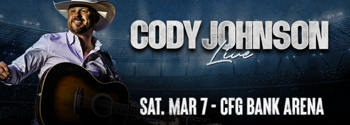 March 7, 2025 | CFG Bank Arena | Click above to redirect to tickets!