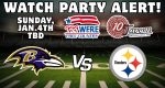 WFRE Watch Party – Ravens @ Steelers