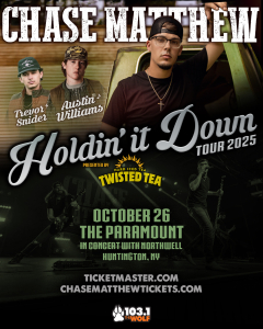 Win tickets to Chase Matthew