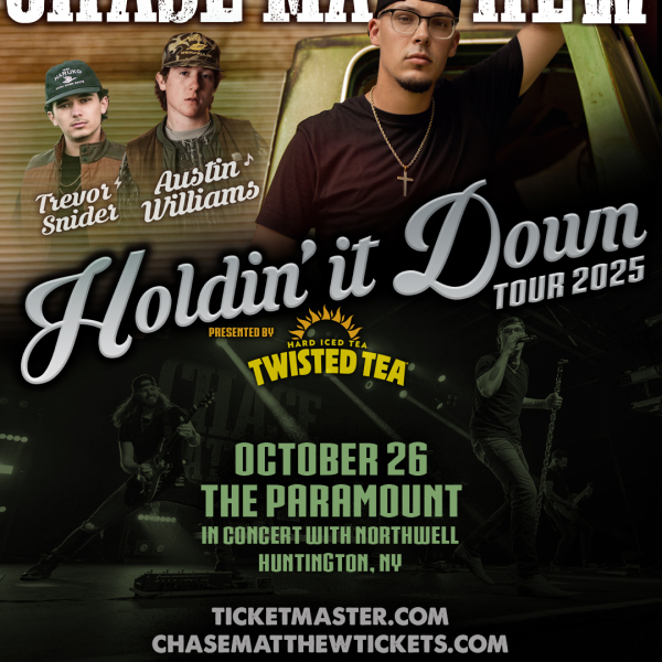 Win tickets to Chase Matthew