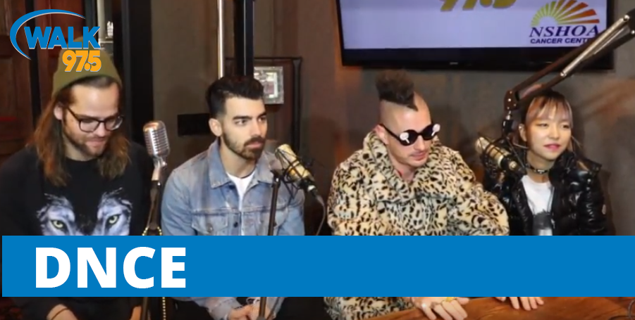 DNCE LIVE in The Studio with Christina Kay LIVE